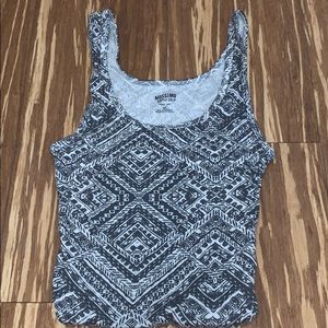 patterned tank top